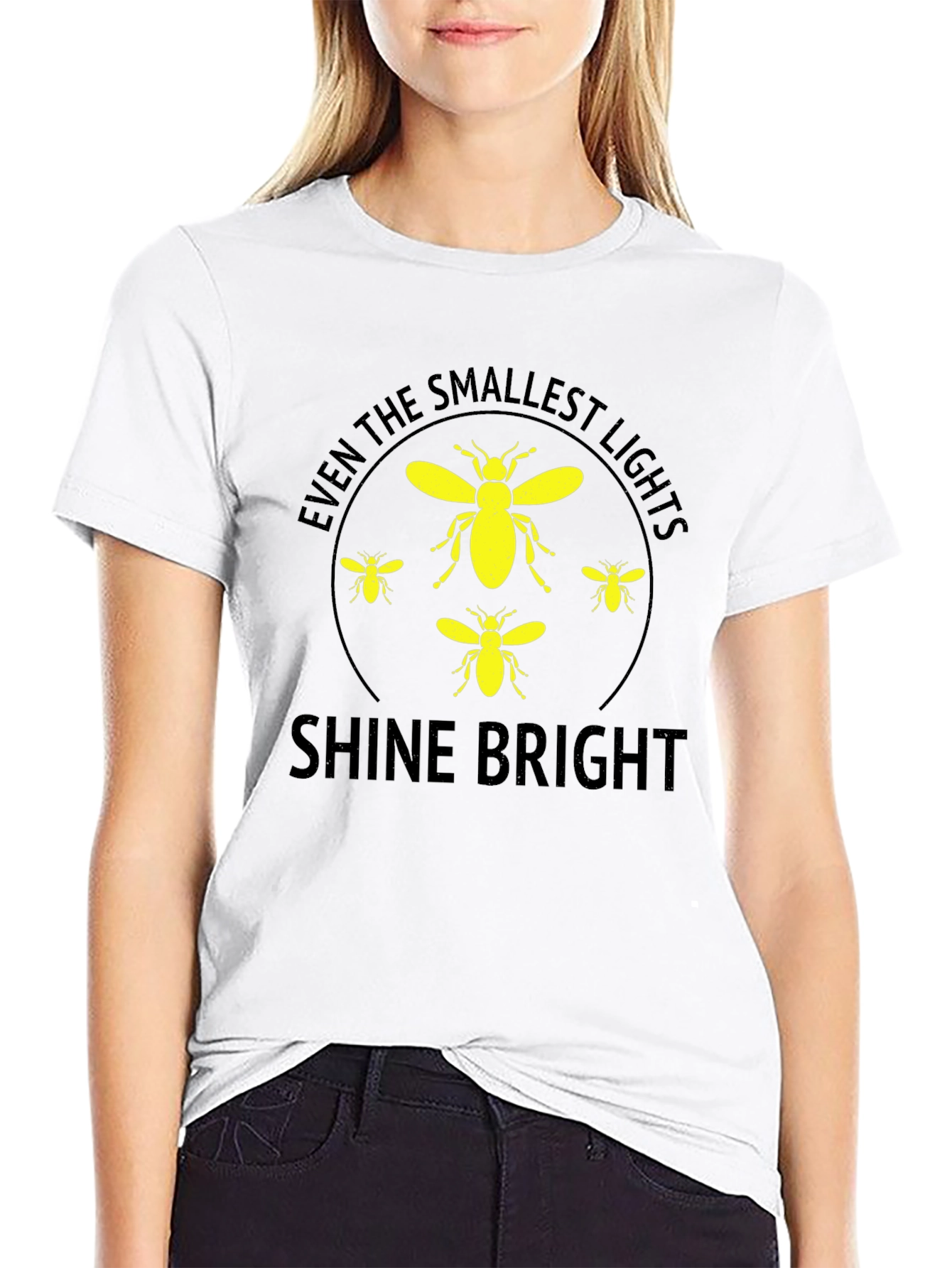 Shine Bright Firefly Graphic T-Shirt