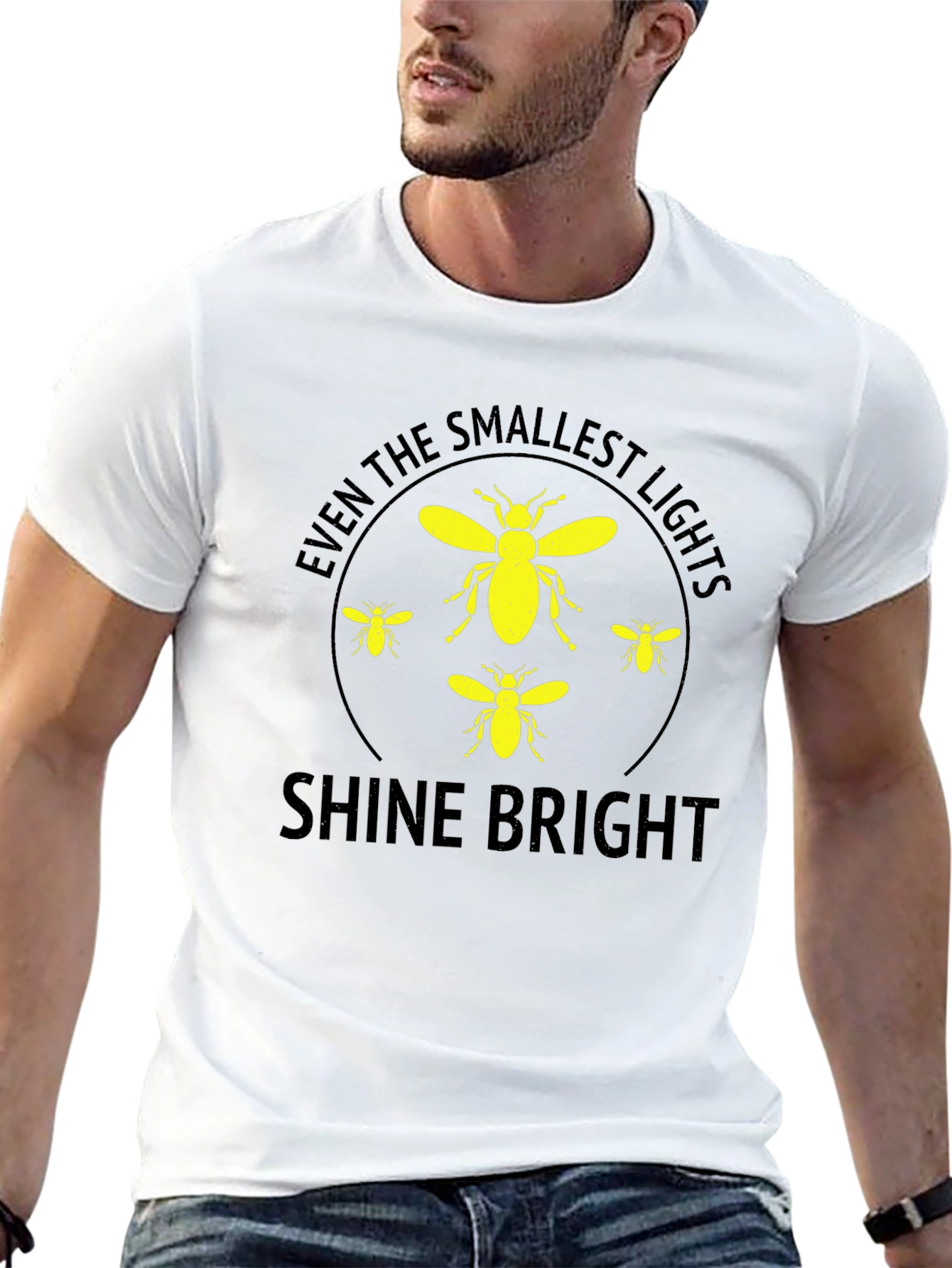 Shine Bright Firefly Graphic T-Shirt