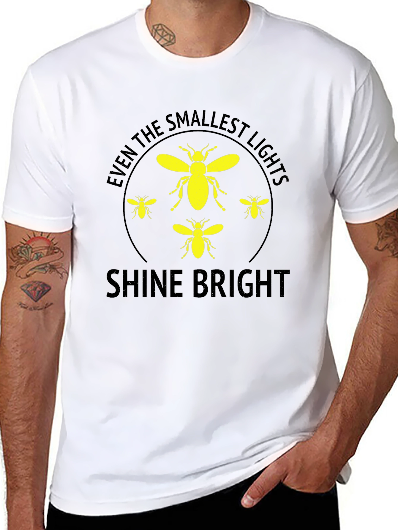 Shine Bright Firefly Graphic T-Shirt