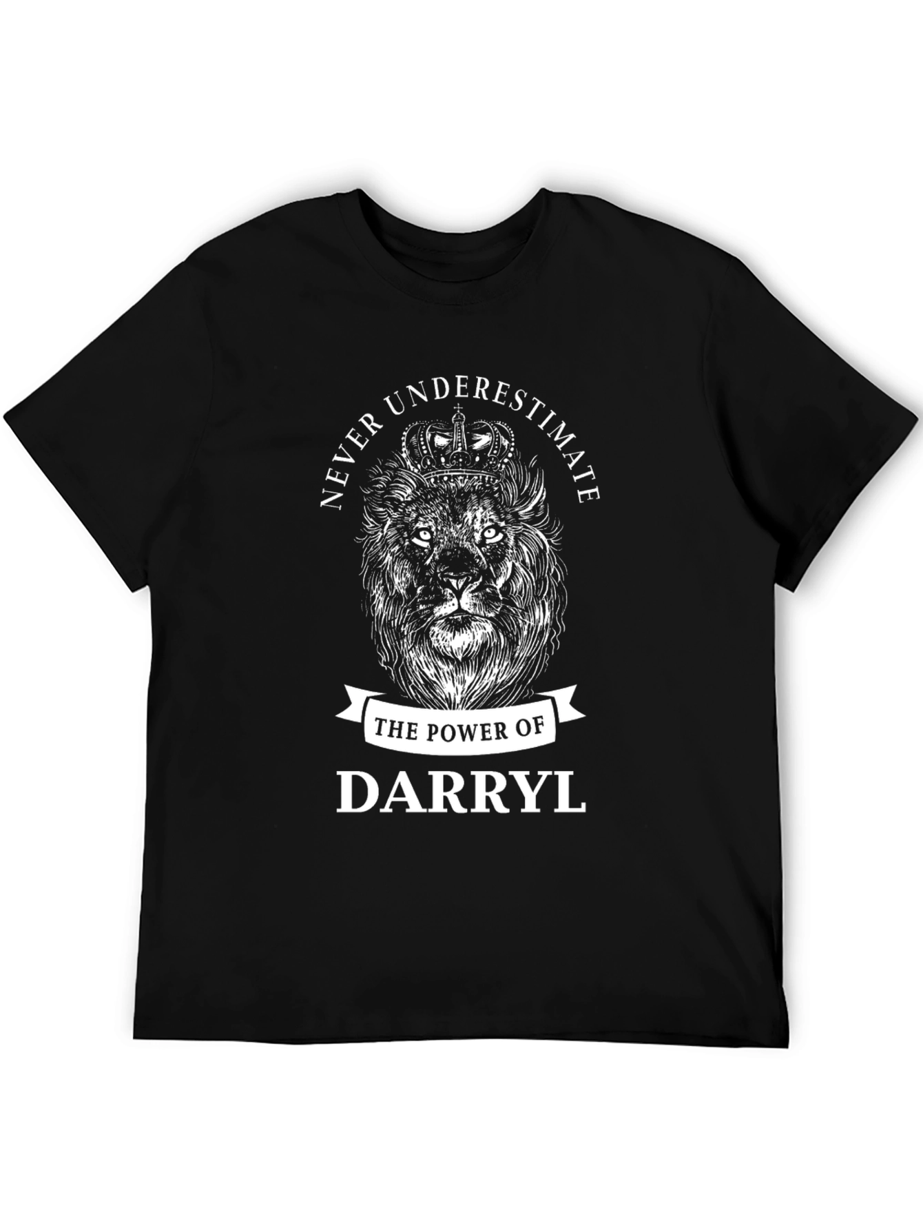 Never Underestimate Darryl Lion T-Shirt