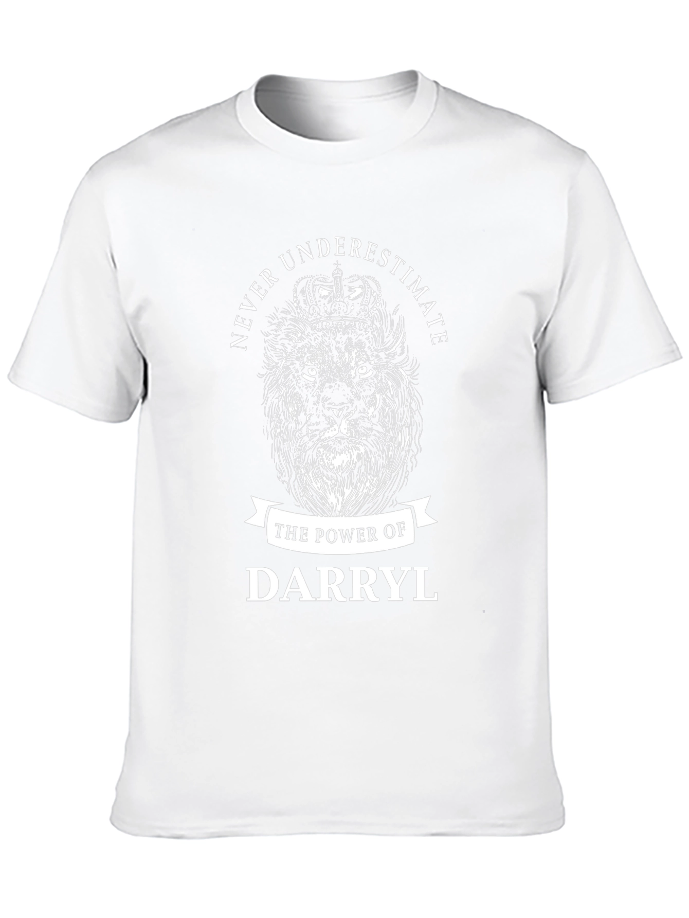 Never Underestimate Darryl Lion T-Shirt