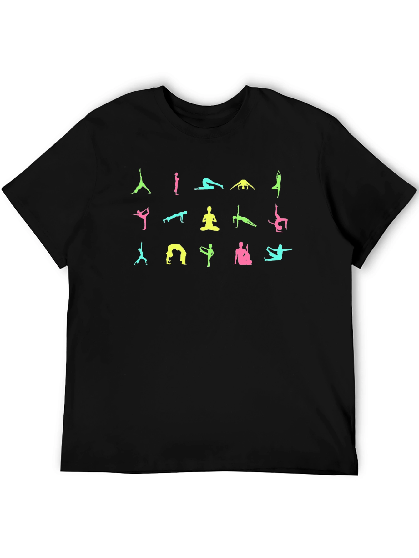 Yoga Pose Graphic T-Shirt