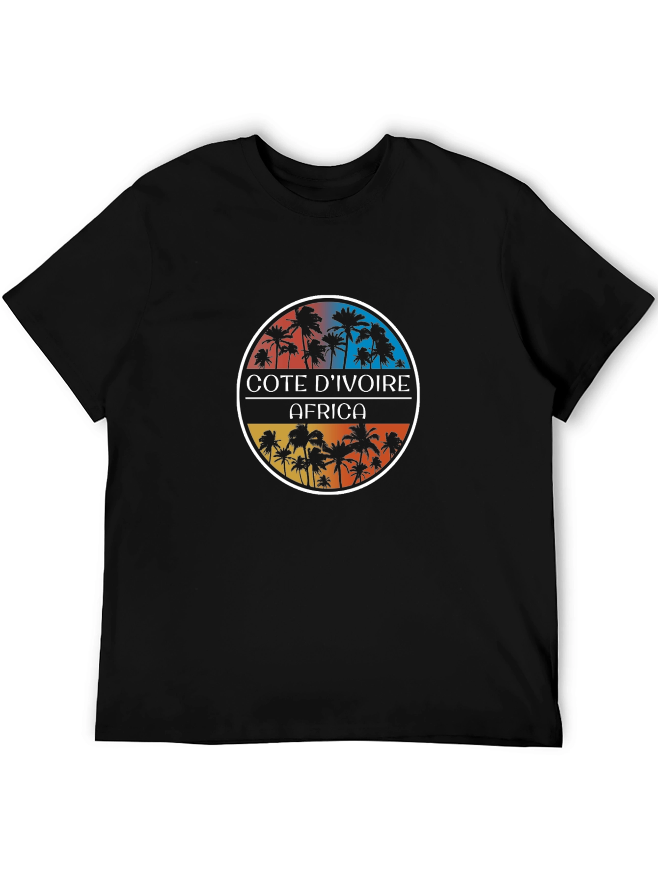 Cote DIvoire Africa Palm Tree T-Shirt