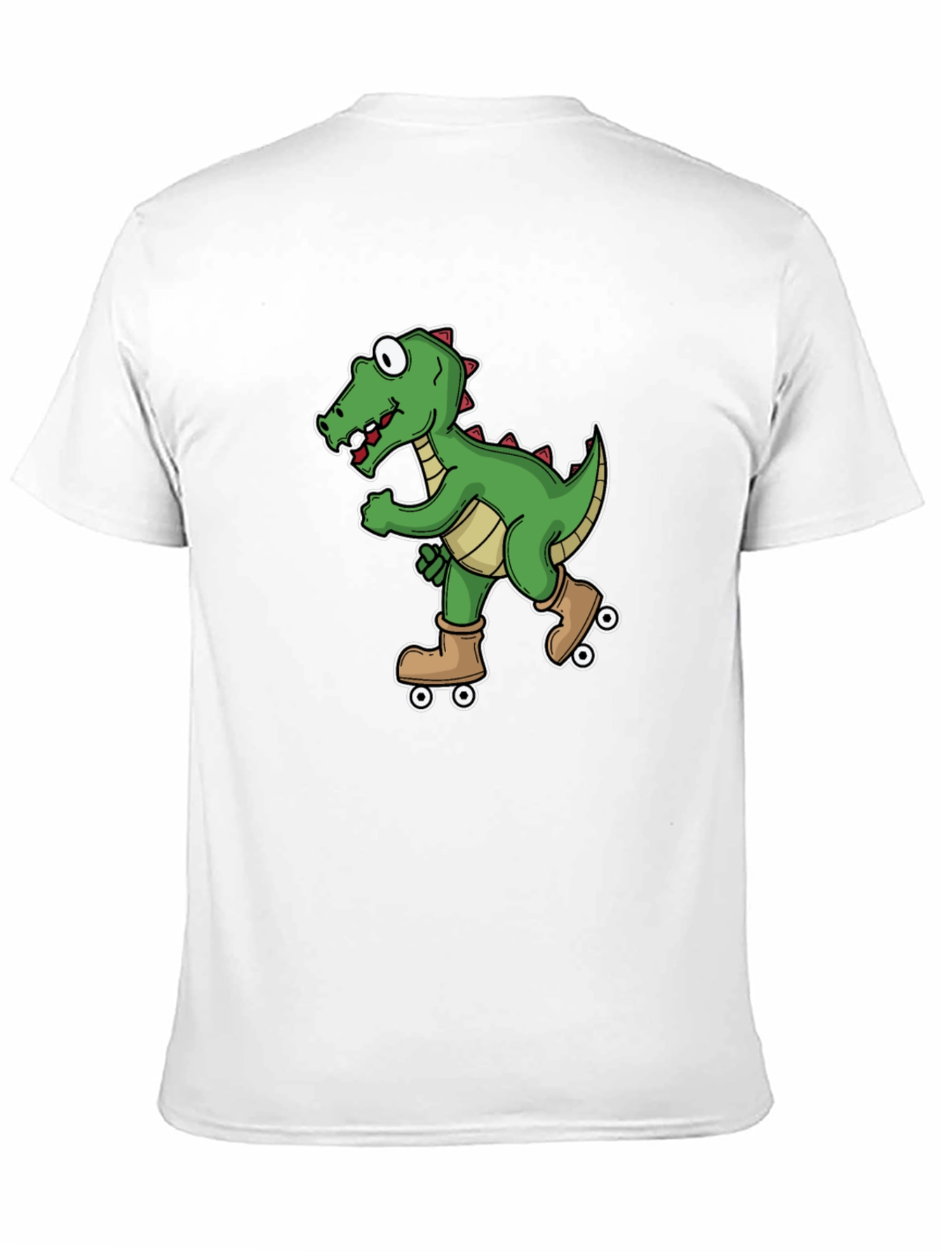 Dino on Wheels Graphic Tee - Black