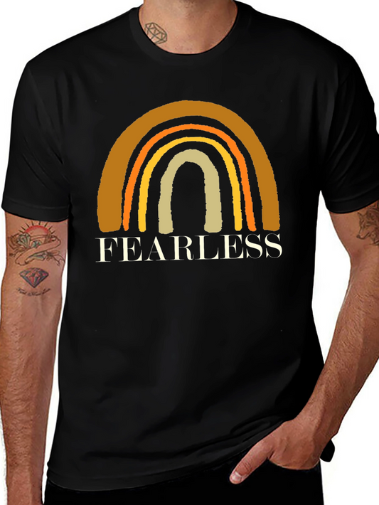 Fearless Rainbow Graphic Tee