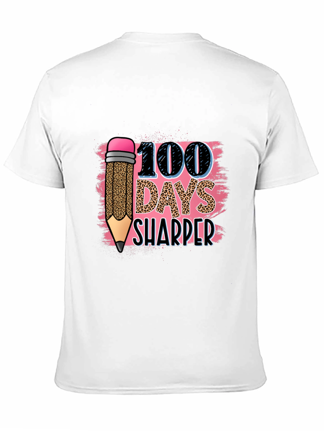 100 Days Sharper Leopard Print T-Shirt