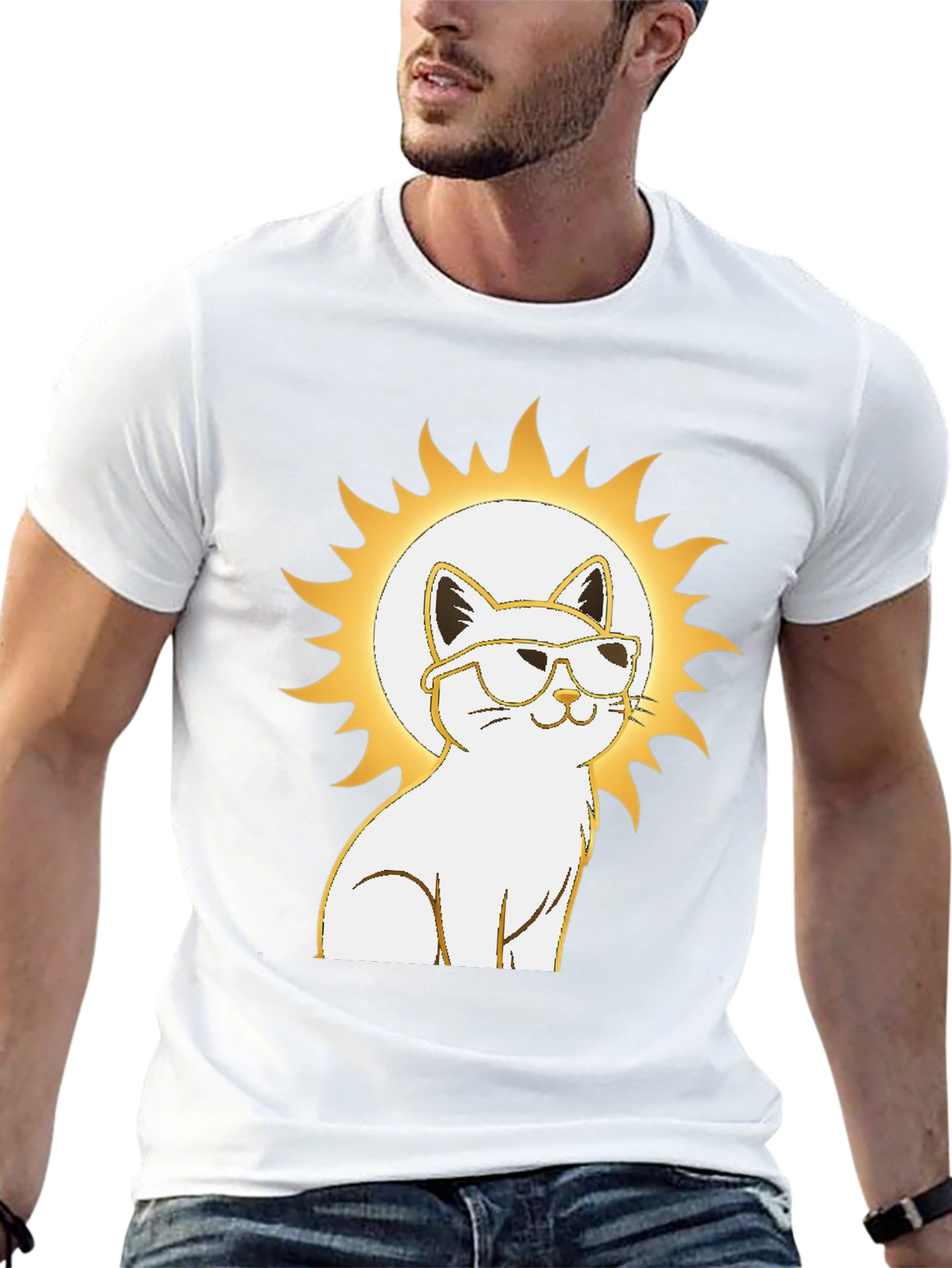 Cool Cat T-Shirt - Sun and Shades!