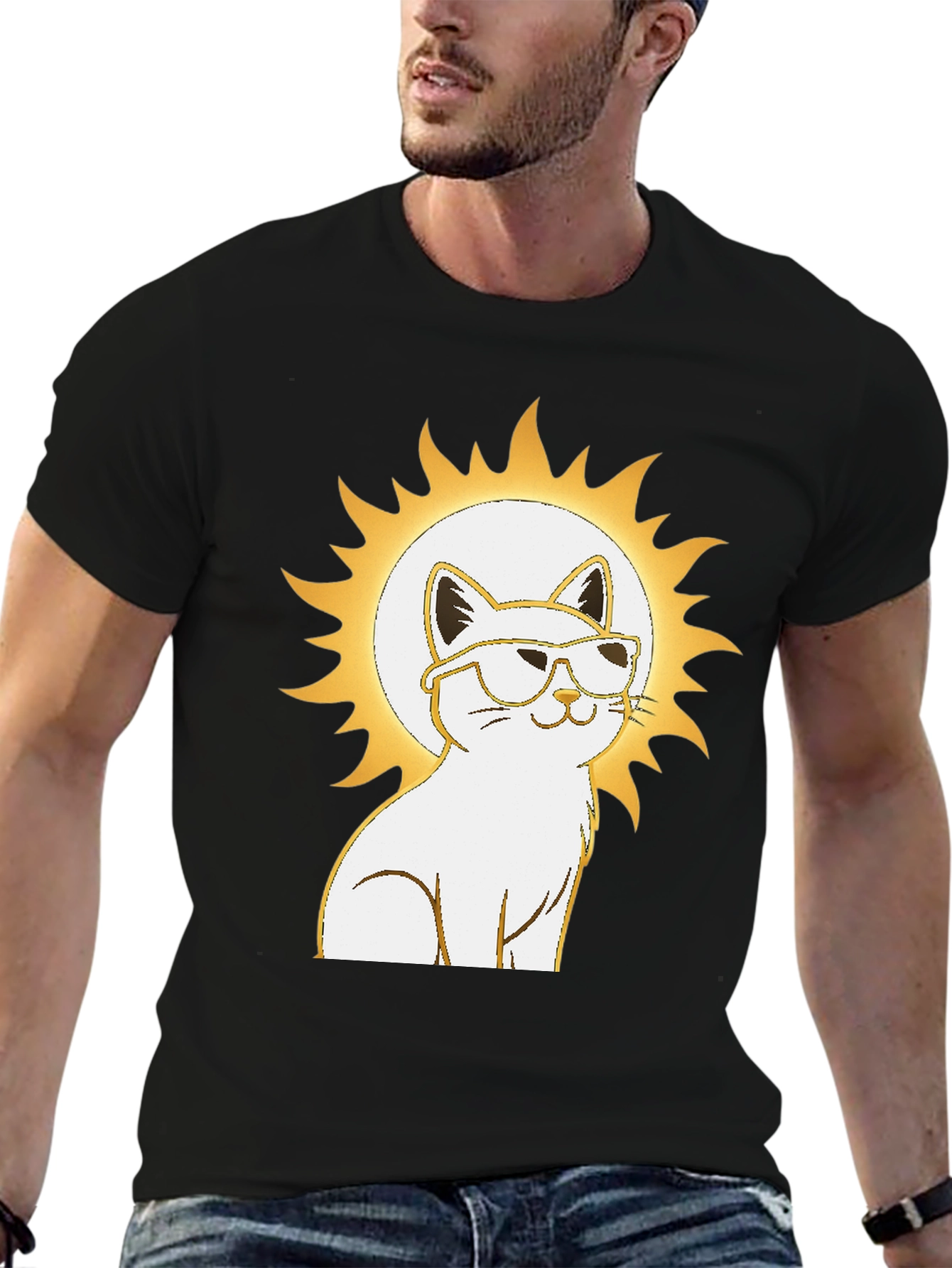 Cool Cat T-Shirt - Sun and Shades!