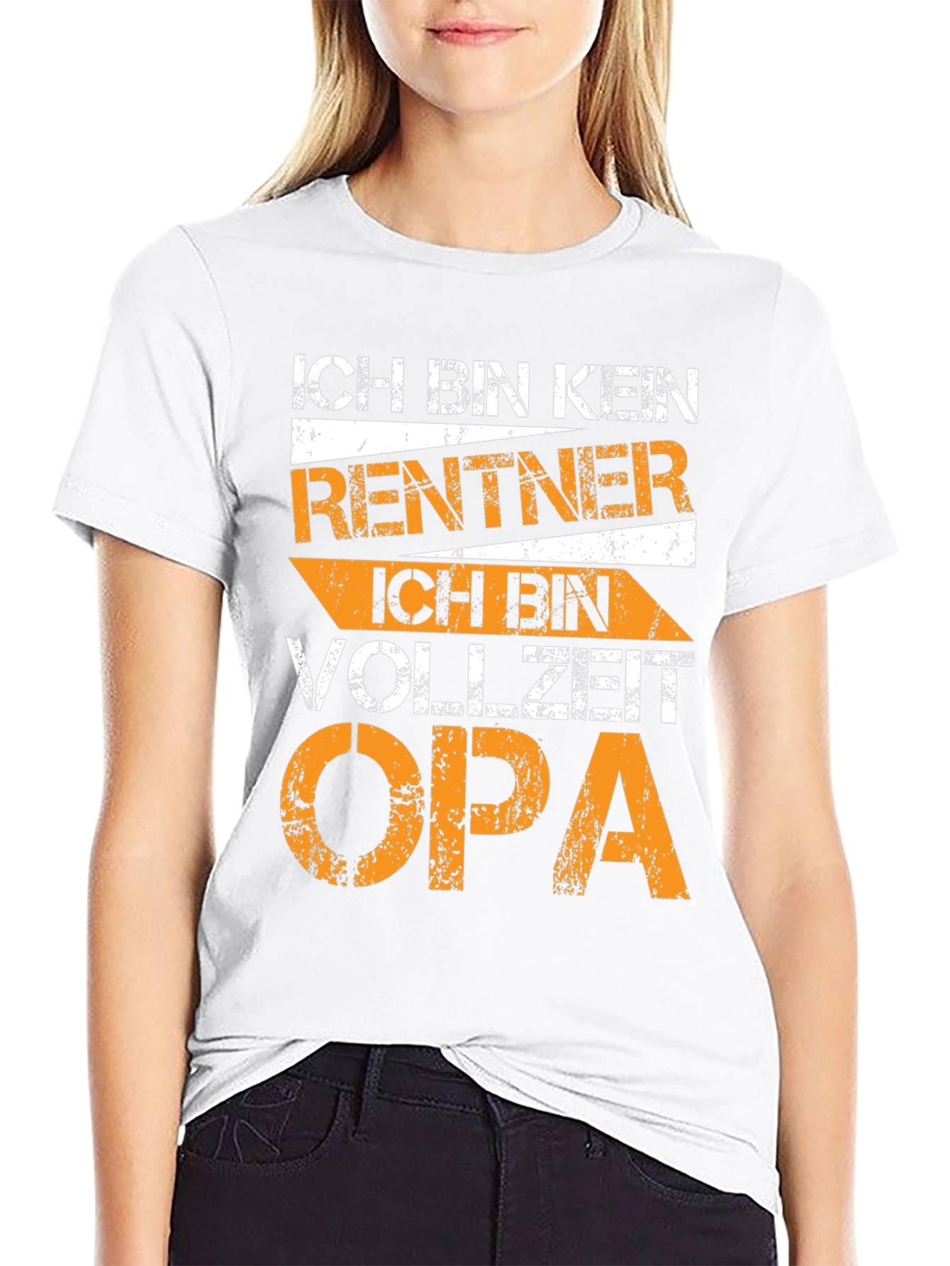 Funny German Grandpa T-Shirt - Full-Time Opa