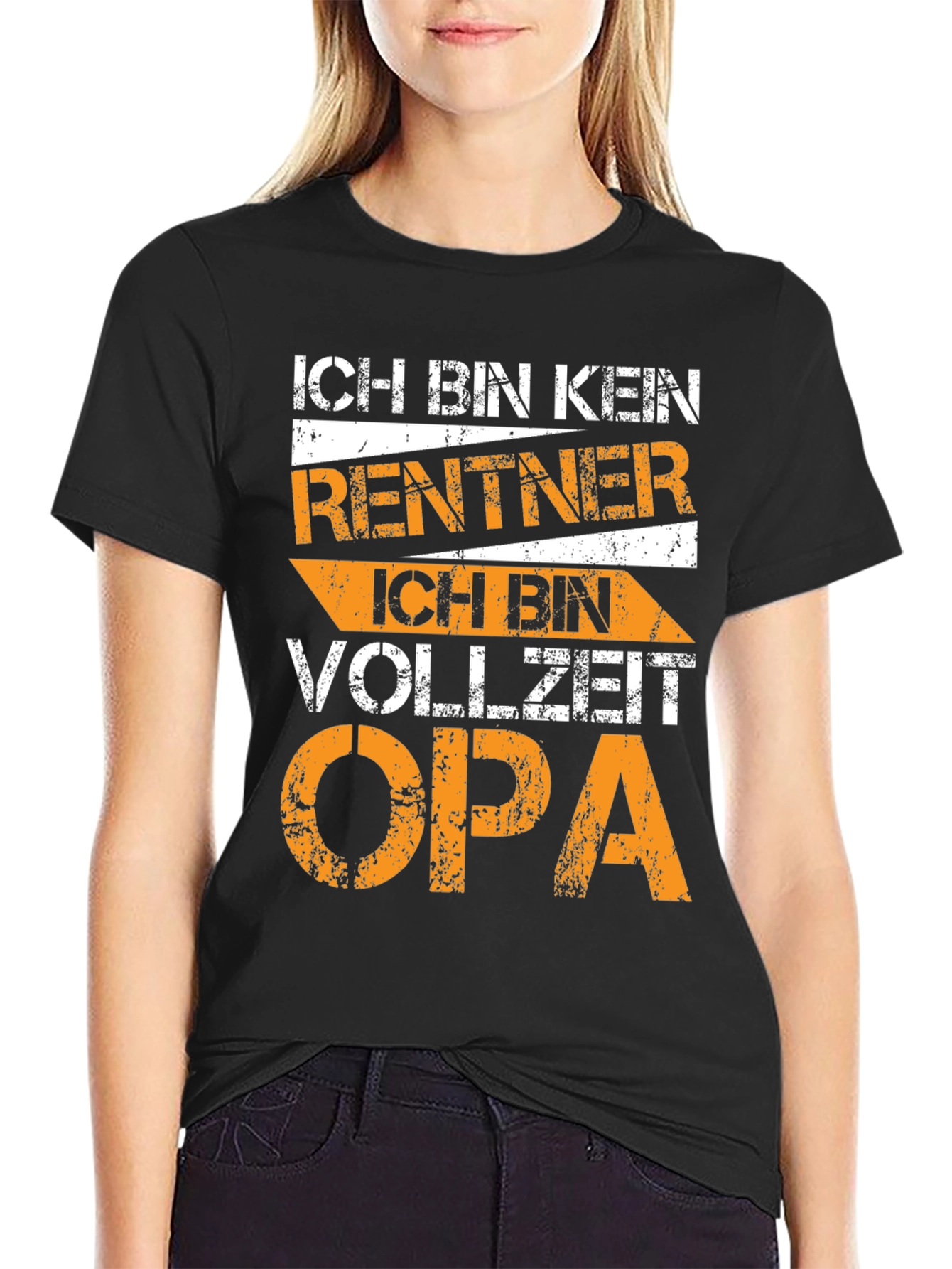 Funny German Grandpa T-Shirt - Full-Time Opa