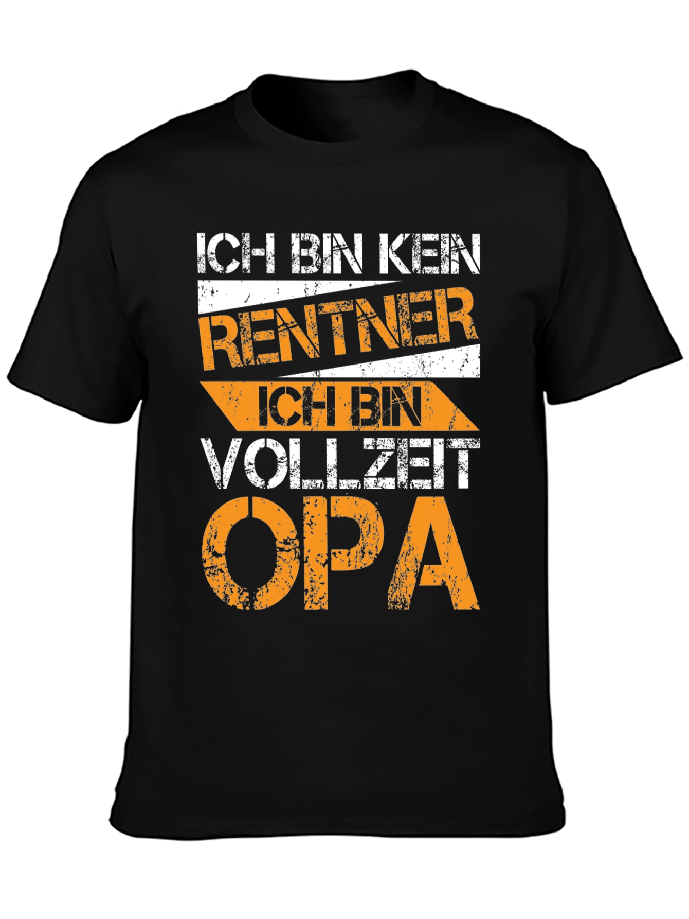 Funny German Grandpa T-Shirt - Full-Time Opa