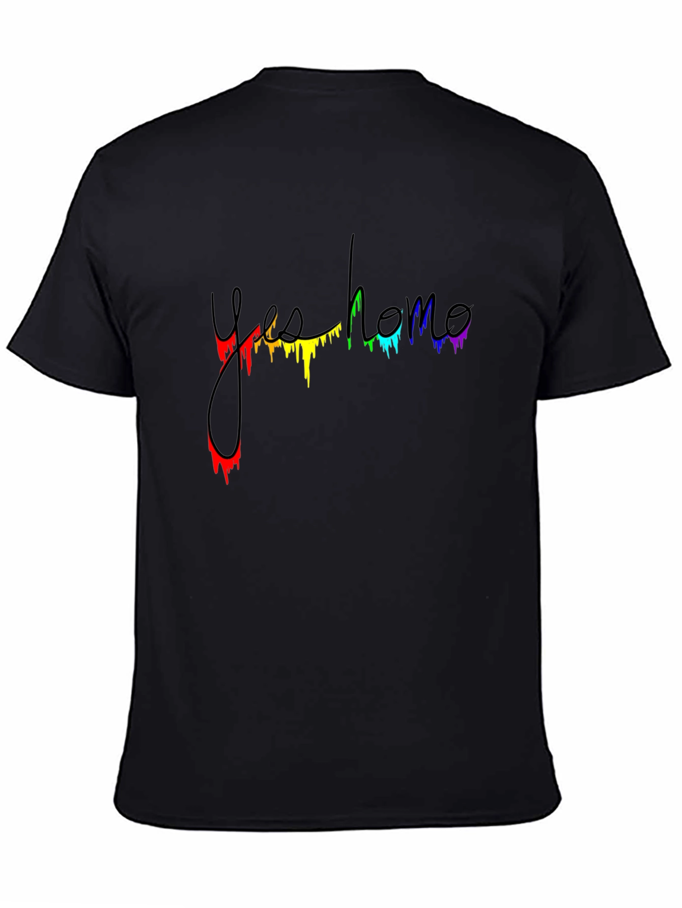 Yes Homo Pride Graphic T-Shirt