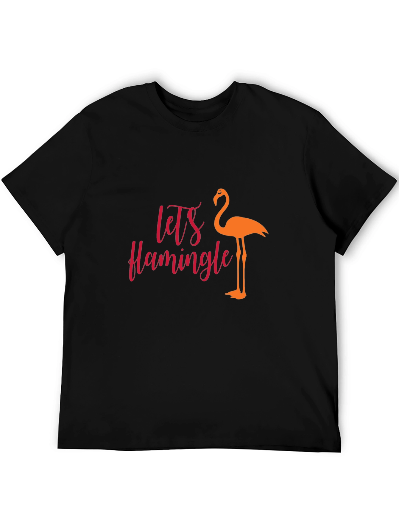 Lets Flamingle Graphic T-Shirt