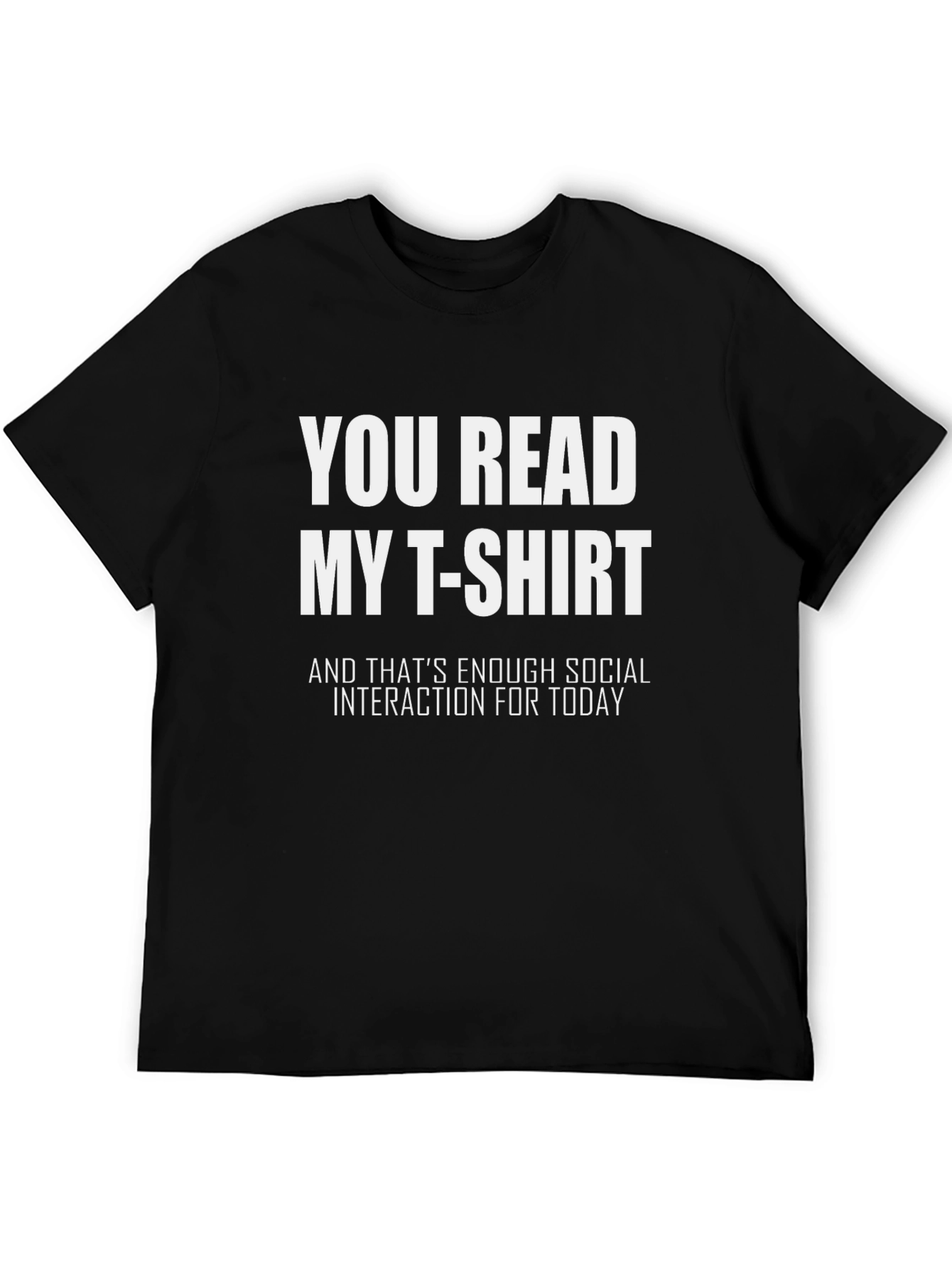 Funny Introvert T-Shirt - Social Interaction Tee