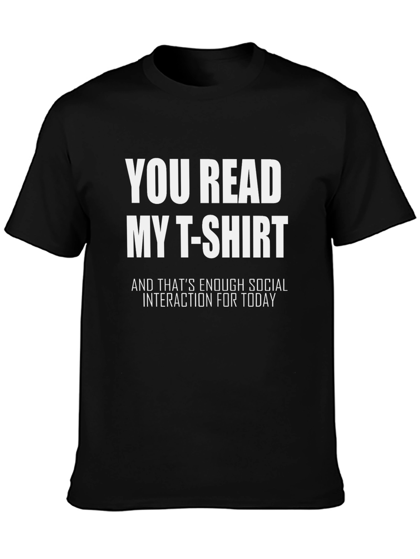 Funny Introvert T-Shirt - Social Interaction Tee