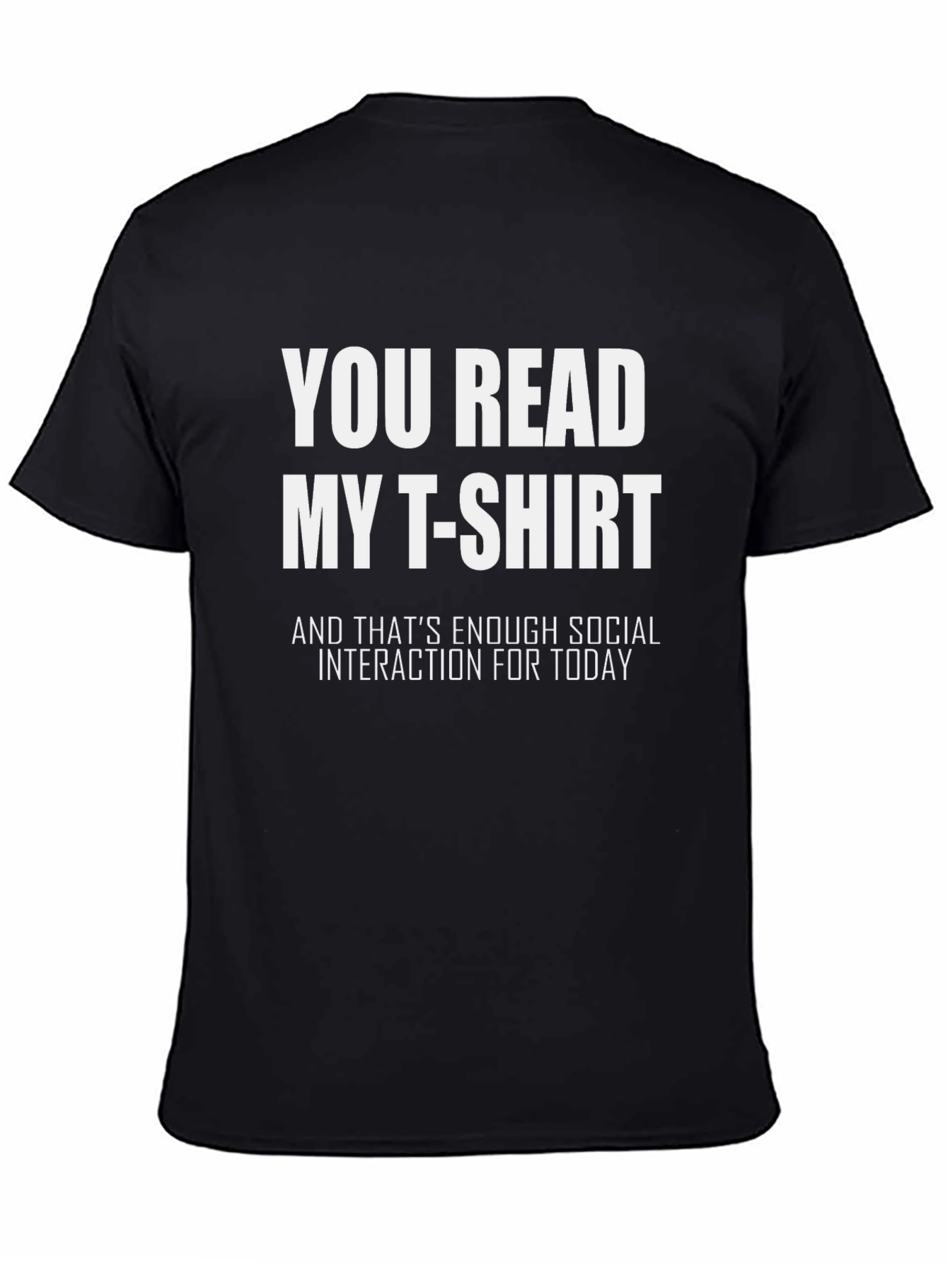 Funny Introvert T-Shirt - Social Interaction Tee