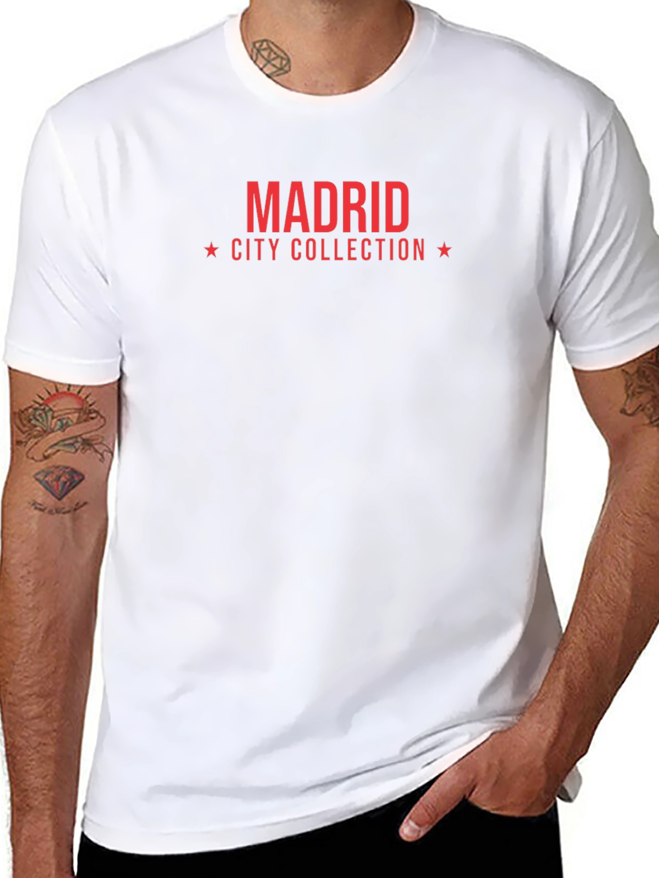 Madrid City Collection Graphic T-Shirt