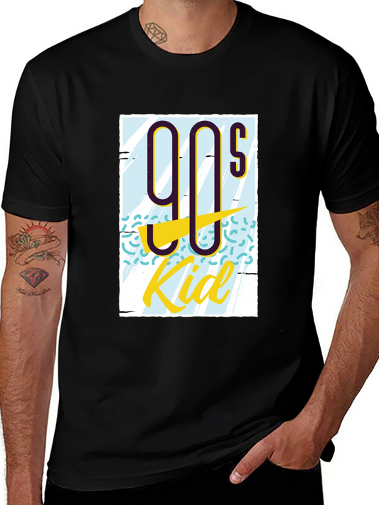 90s Kid Graphic Tee - Retro Style