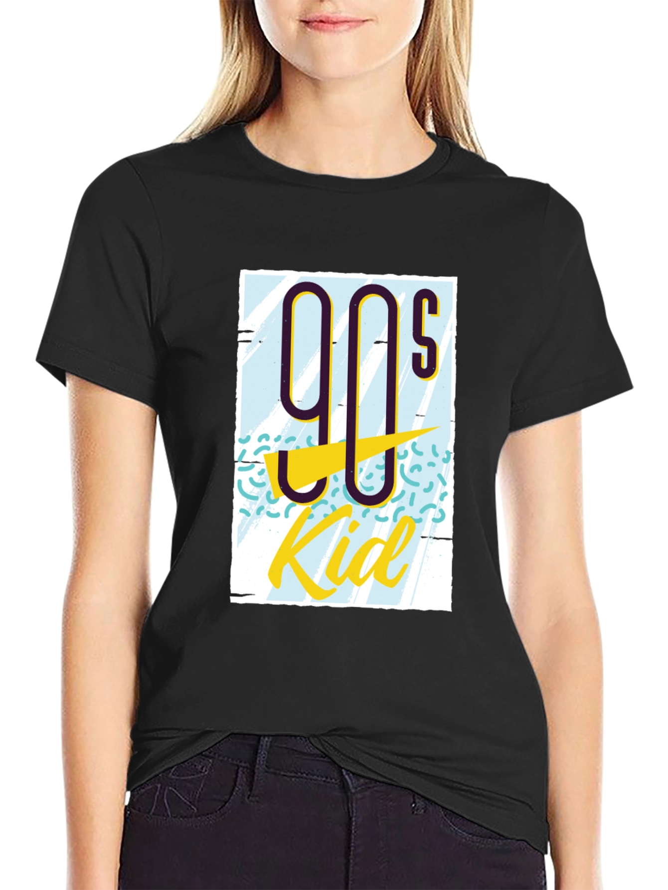 90s Kid Graphic Tee - Retro Style