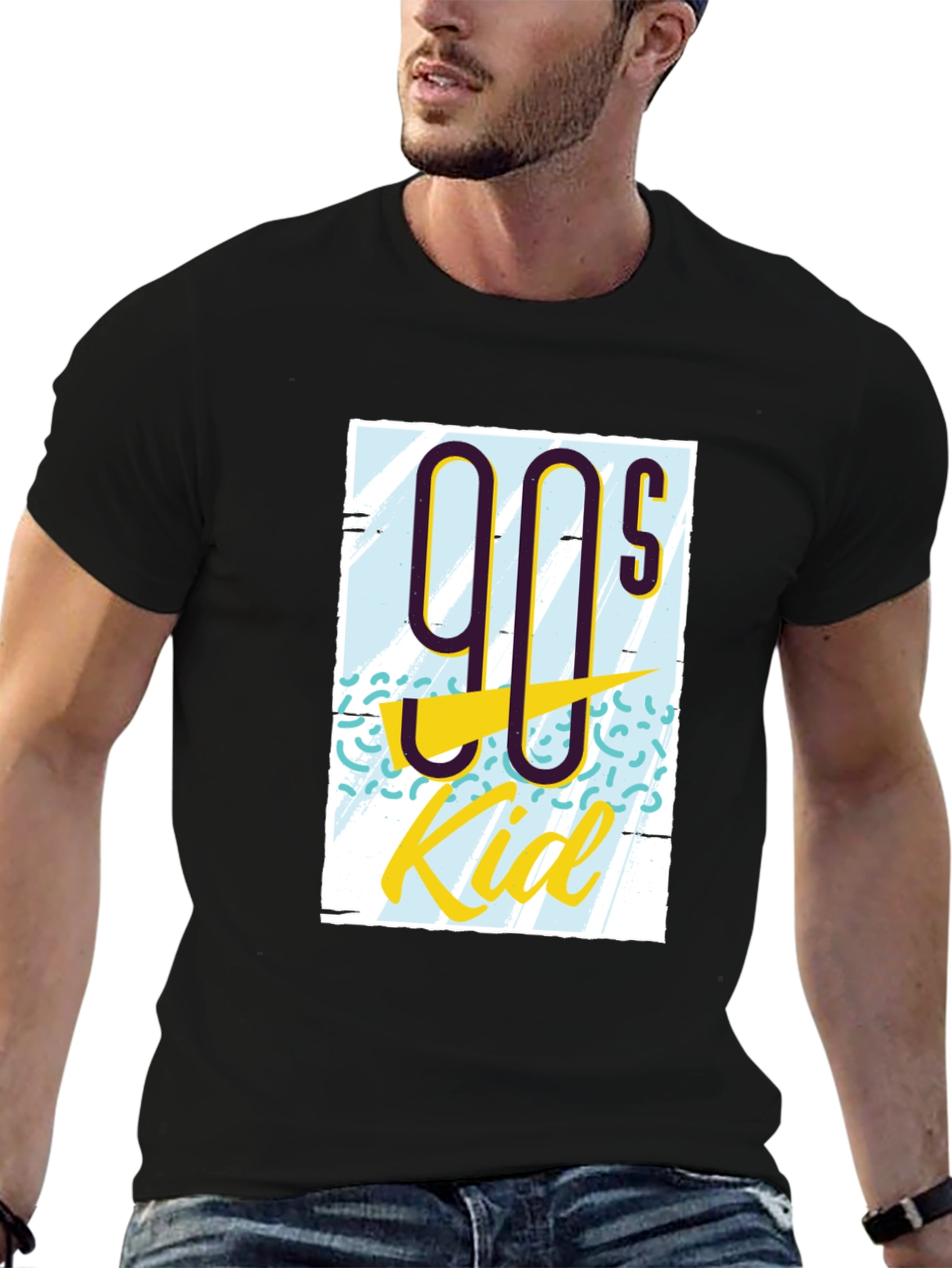 90s Kid Graphic Tee - Retro Style