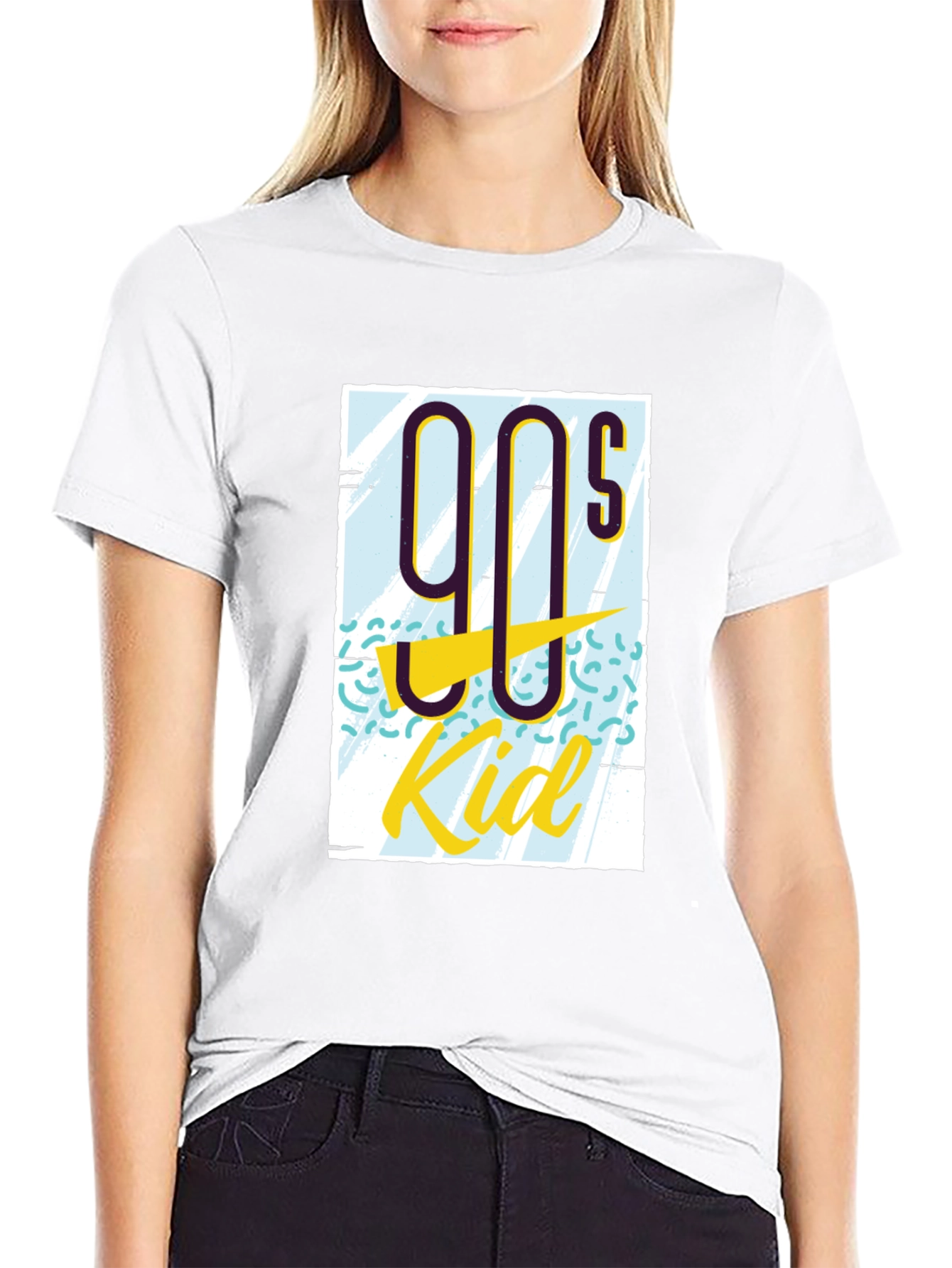 90s Kid Graphic Tee - Retro Style