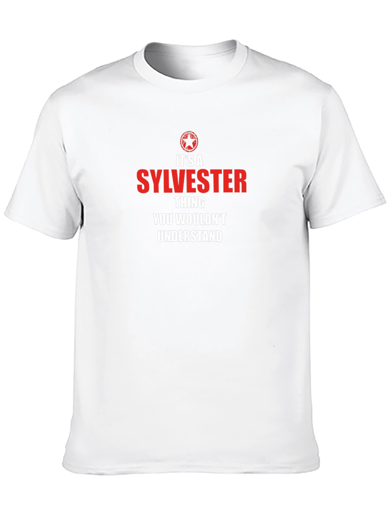 Sylvester Thing T-Shirt - Funny Name Gift Tee