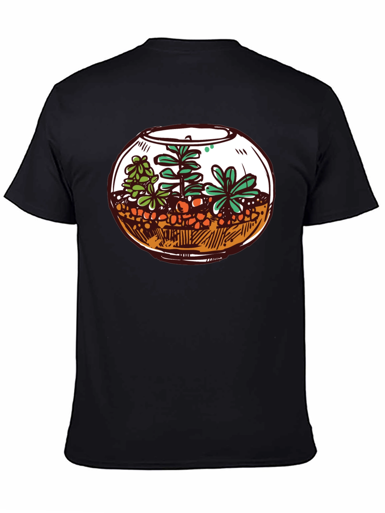 Terrarium Graphic Tee - Unique Plant Lover Shirt