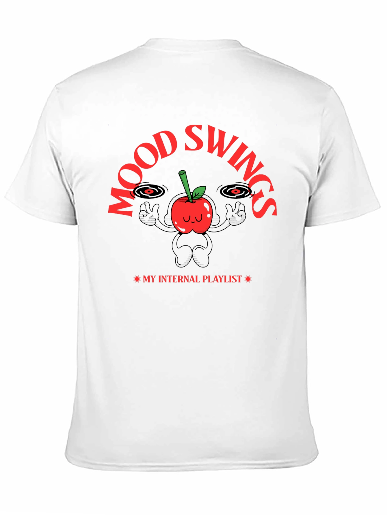 Mood Swings Internal Playlist Black T-Shirt