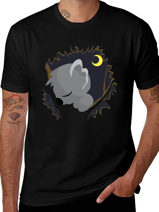 Cute Koala Sleeping in Tree T-Shirt