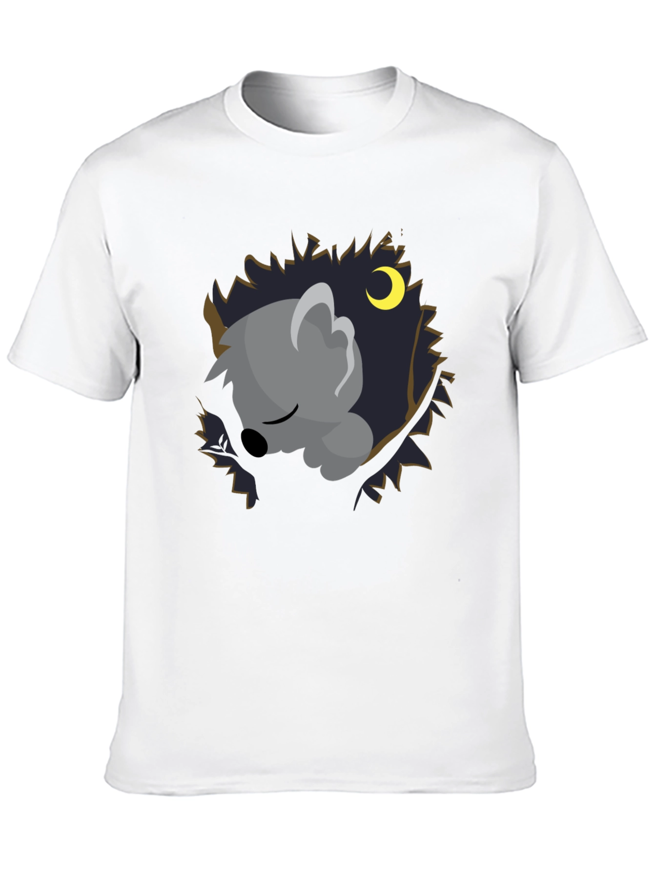 Cute Koala Sleeping in Tree T-Shirt