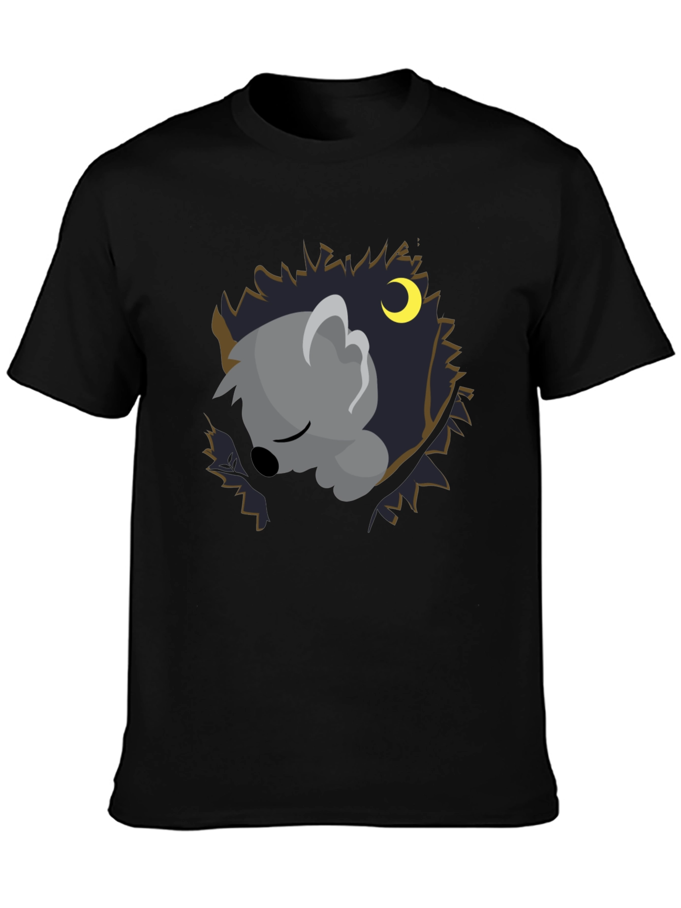 Cute Koala Sleeping in Tree T-Shirt