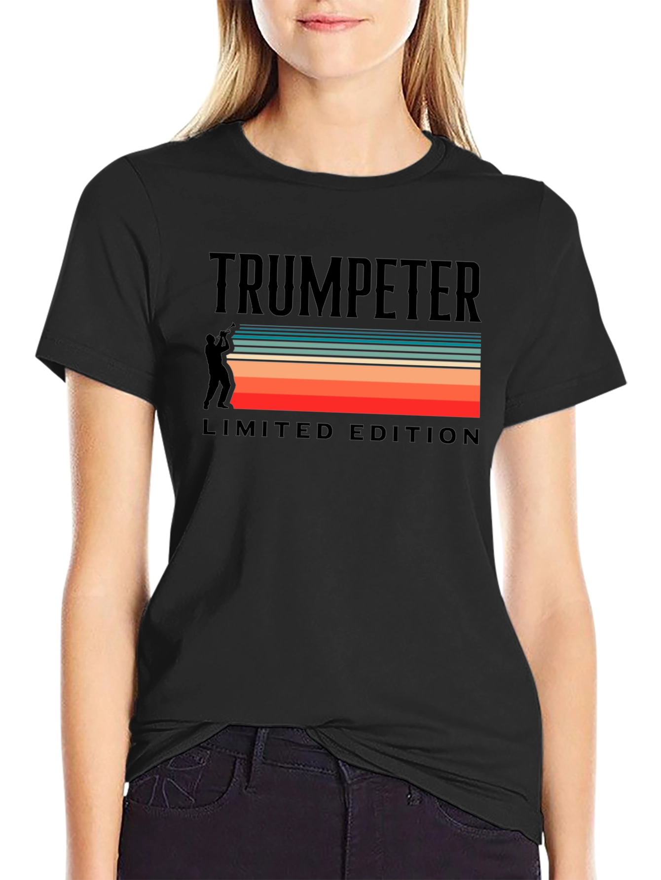 Trumpeter Limited Edition Retro Graphic T-Shirt