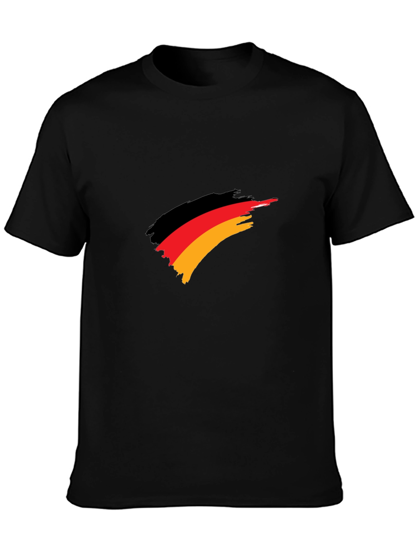 Germany Flag Brush Stroke T-Shirt