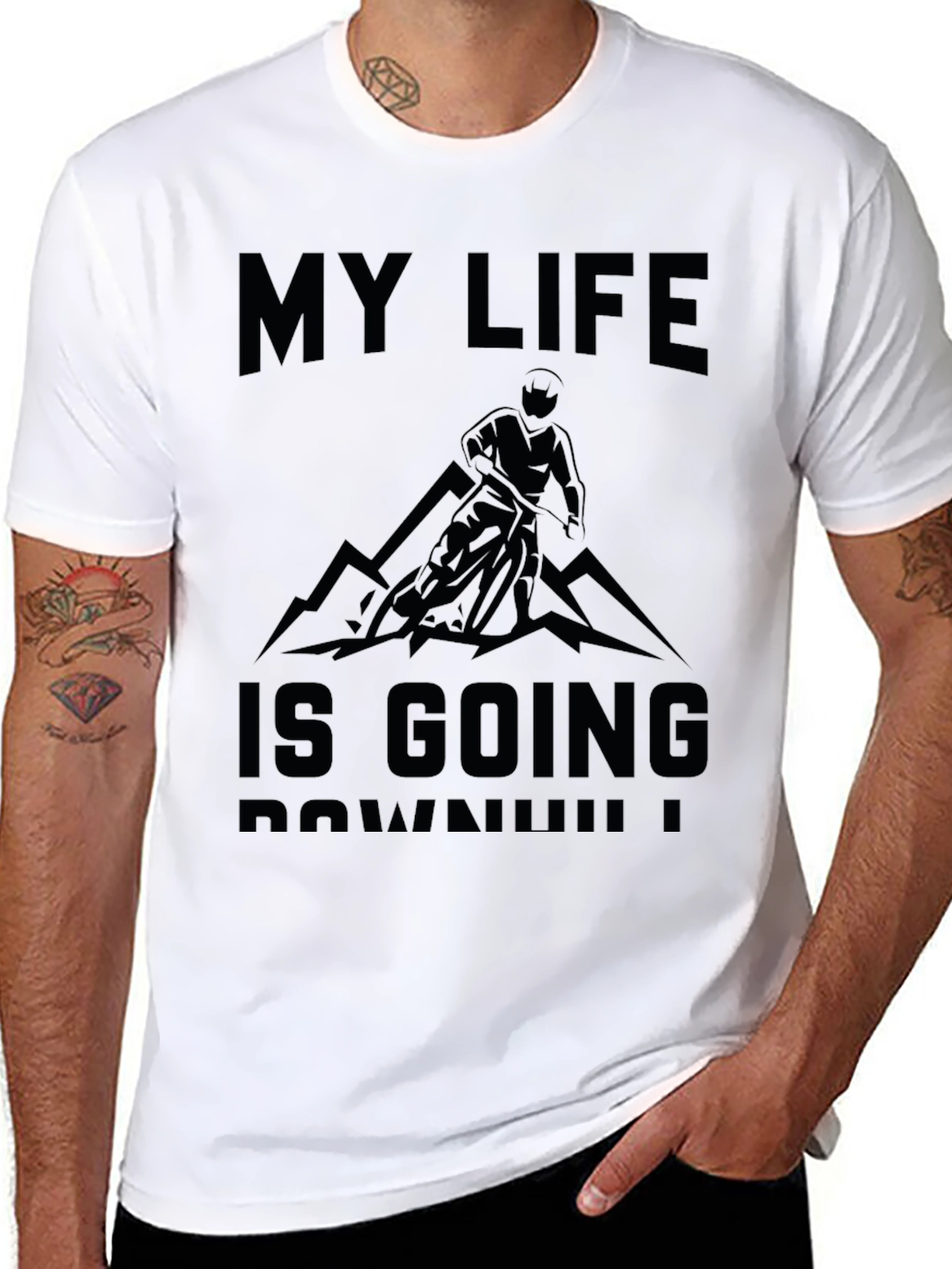 My Life Is Going Downhill T-Shirt