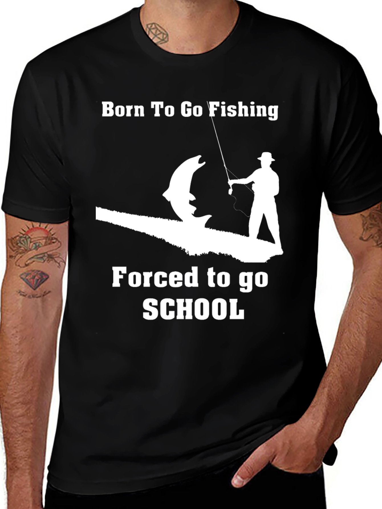 Born to Fish Graphic Tee
