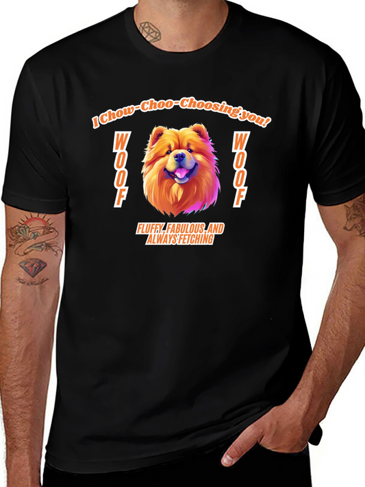 Chow Chow Dog Graphic T-Shirt