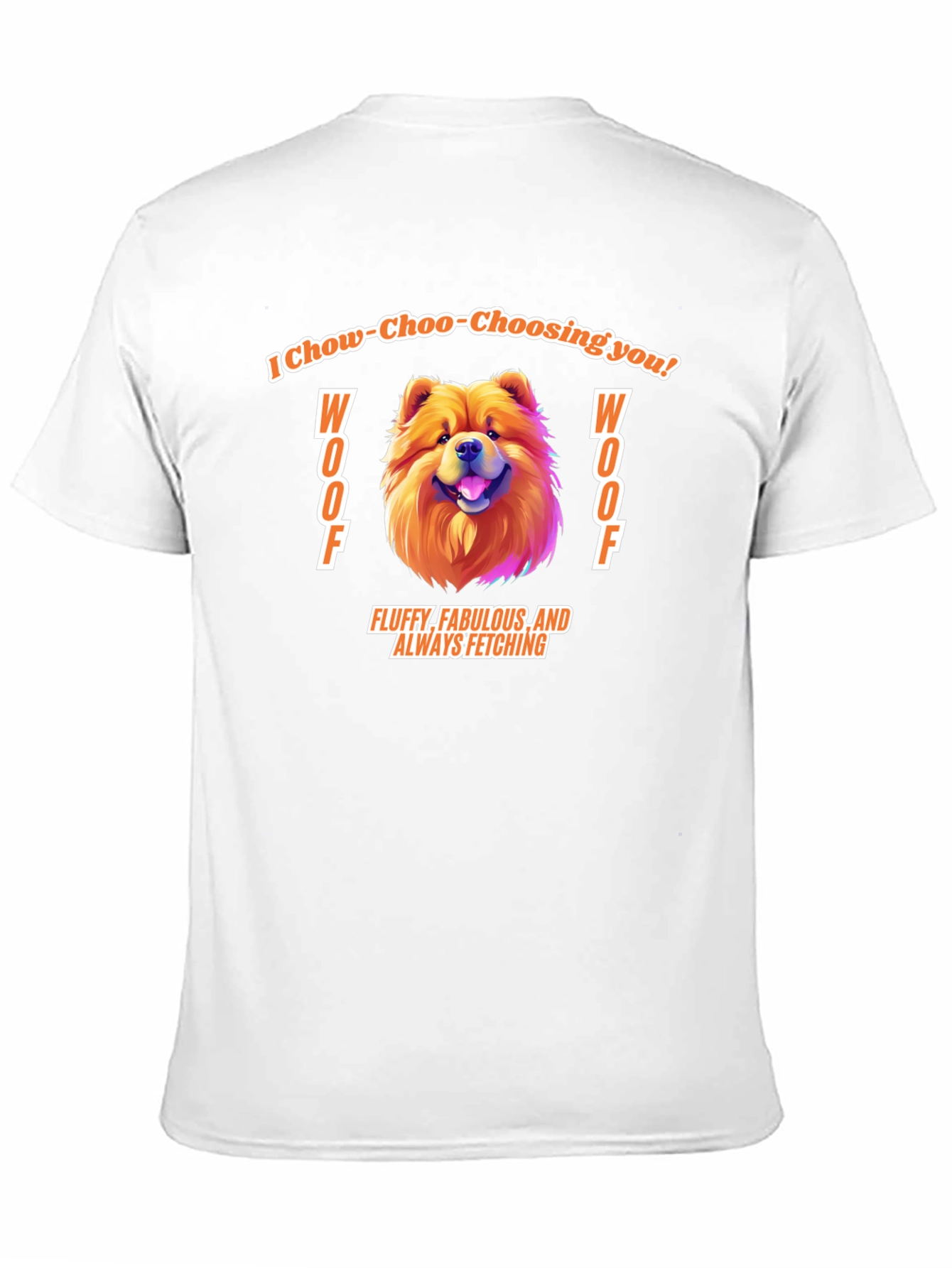 Chow Chow Dog Graphic T-Shirt