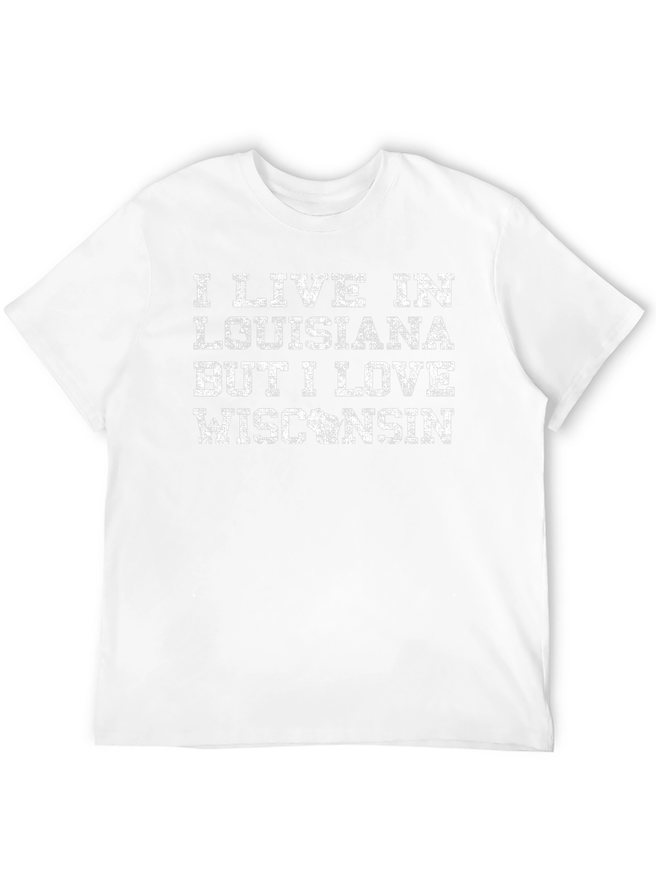 Louisiana Wisconsin State Pride T-Shirt