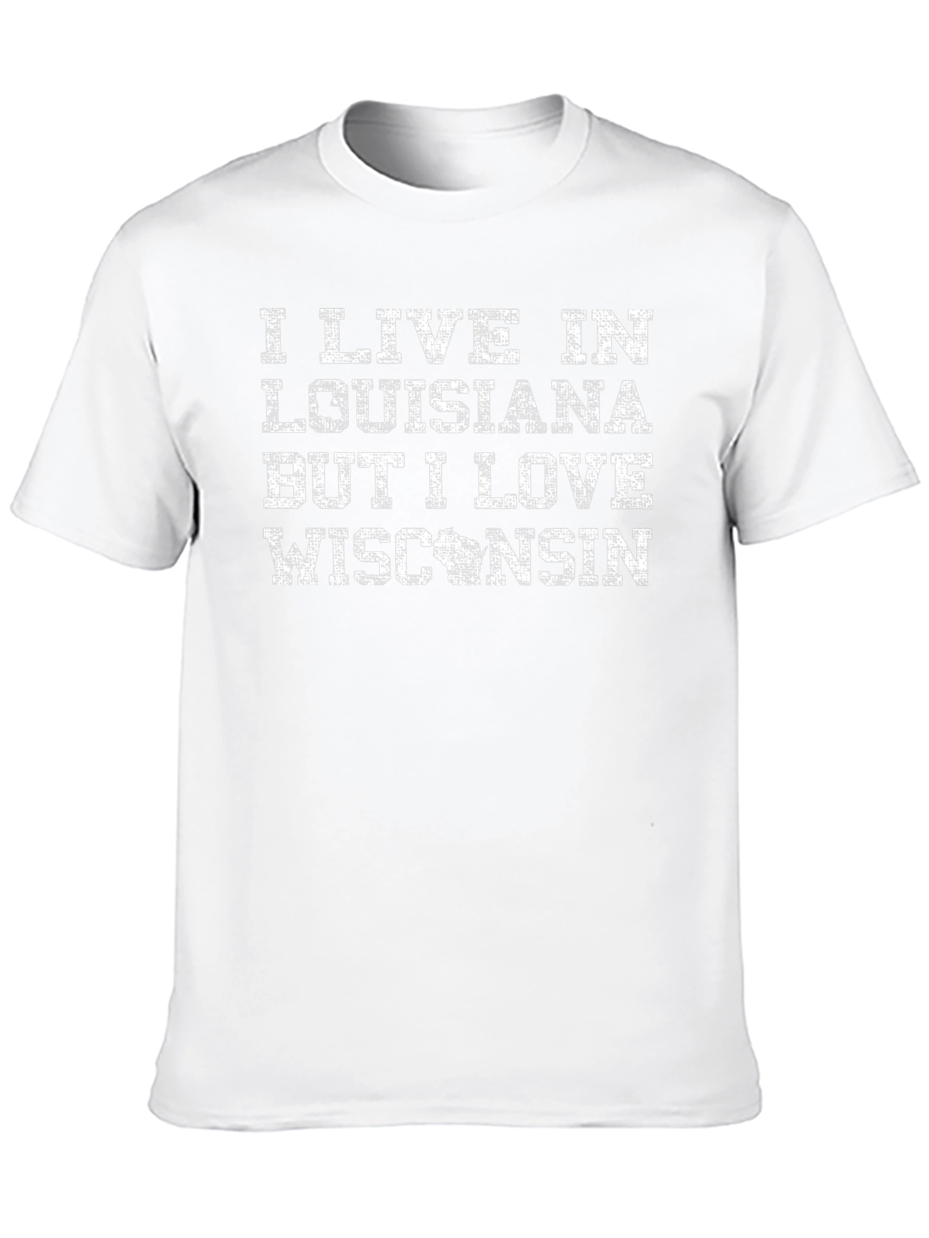 Louisiana Wisconsin State Pride T-Shirt