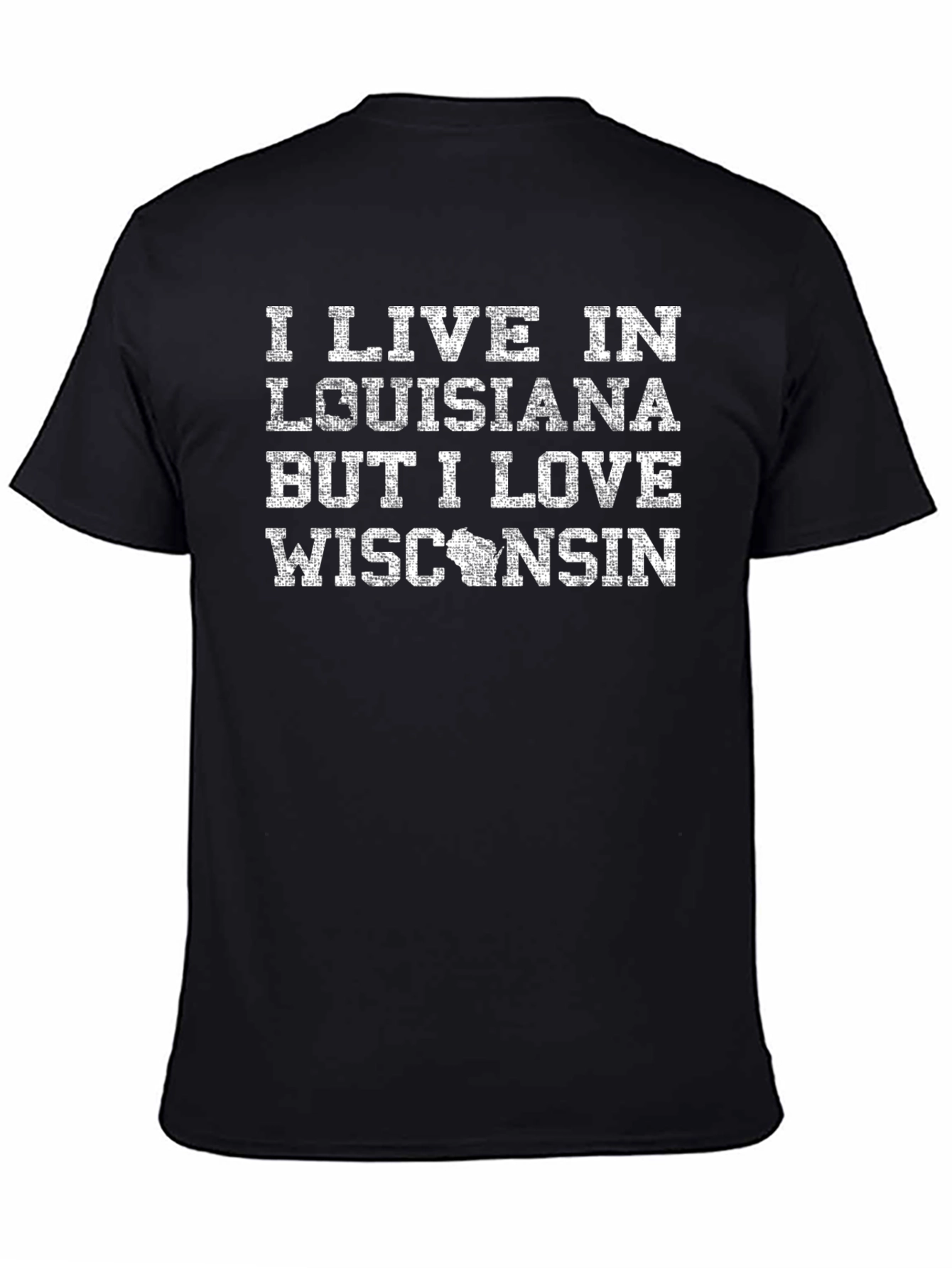 Louisiana Wisconsin State Pride T-Shirt
