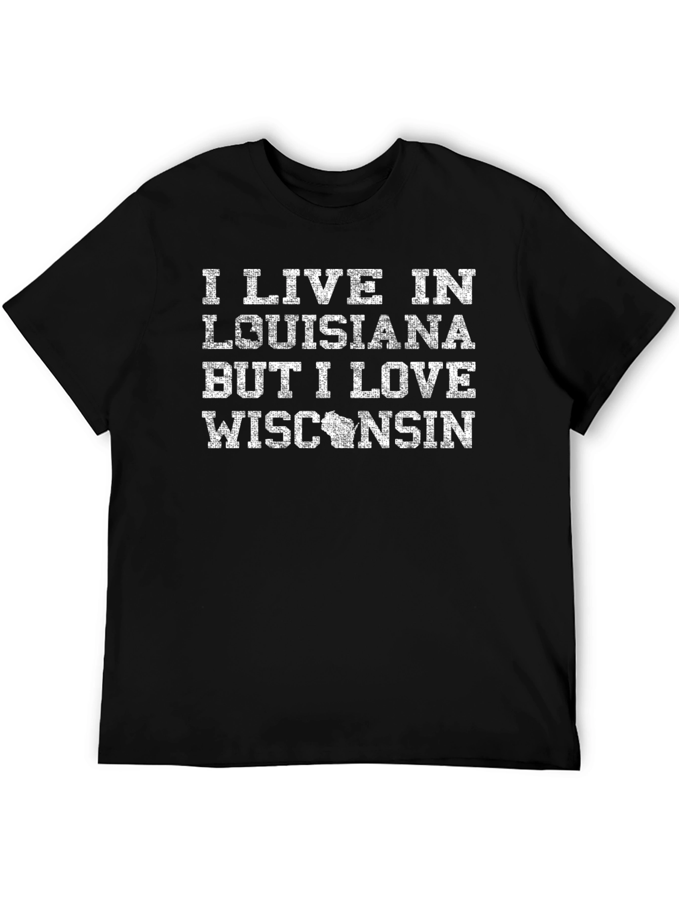 Louisiana Wisconsin State Pride T-Shirt