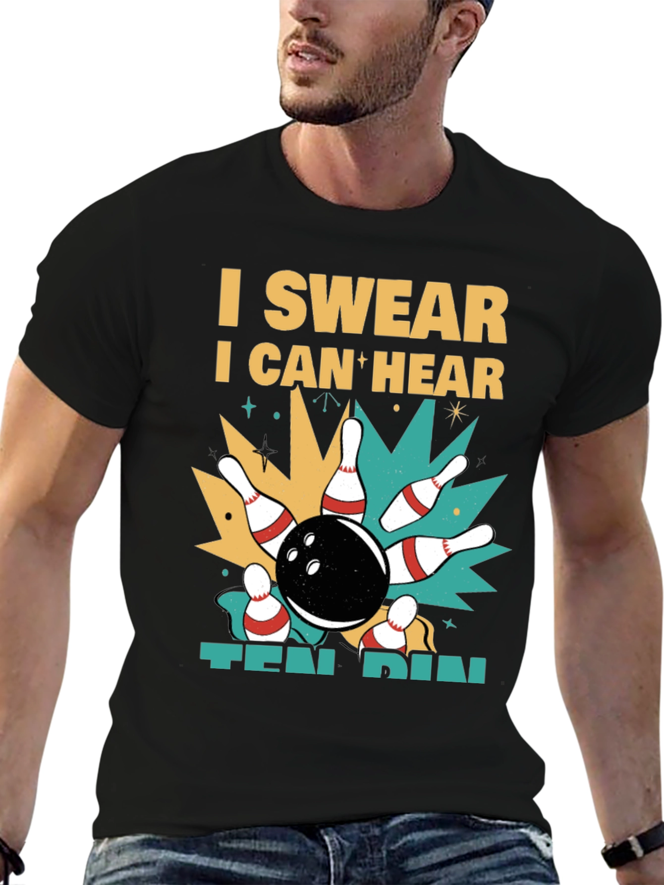 I Swear I Can Hear Ten Pin Bowling T-Shirt