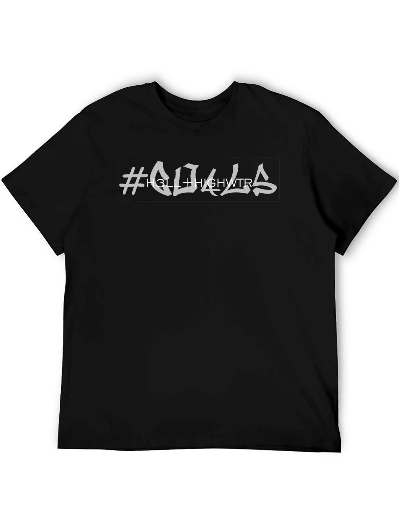 Goals Black Graphic Tee - Casual Style