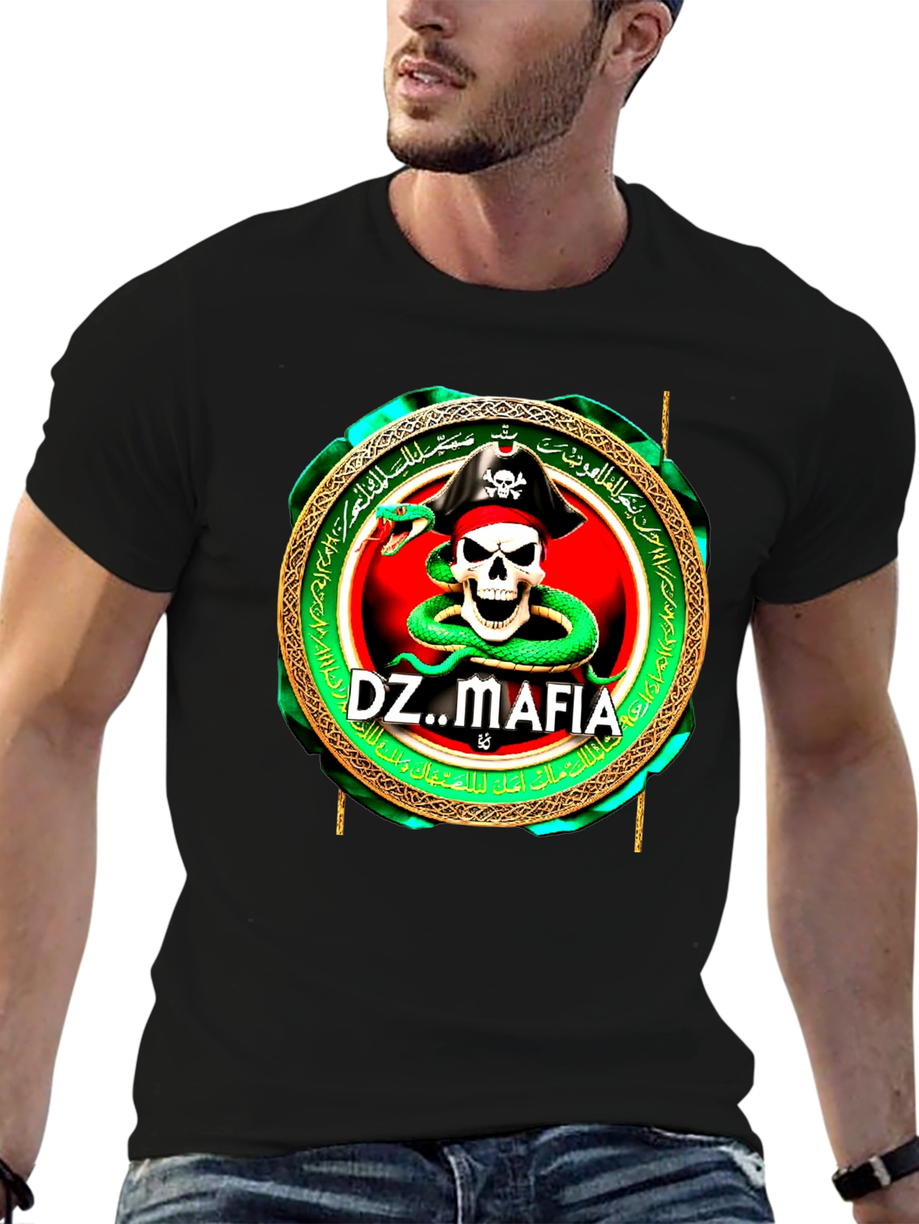 DZ Mafia Skull & Snake T-Shirt