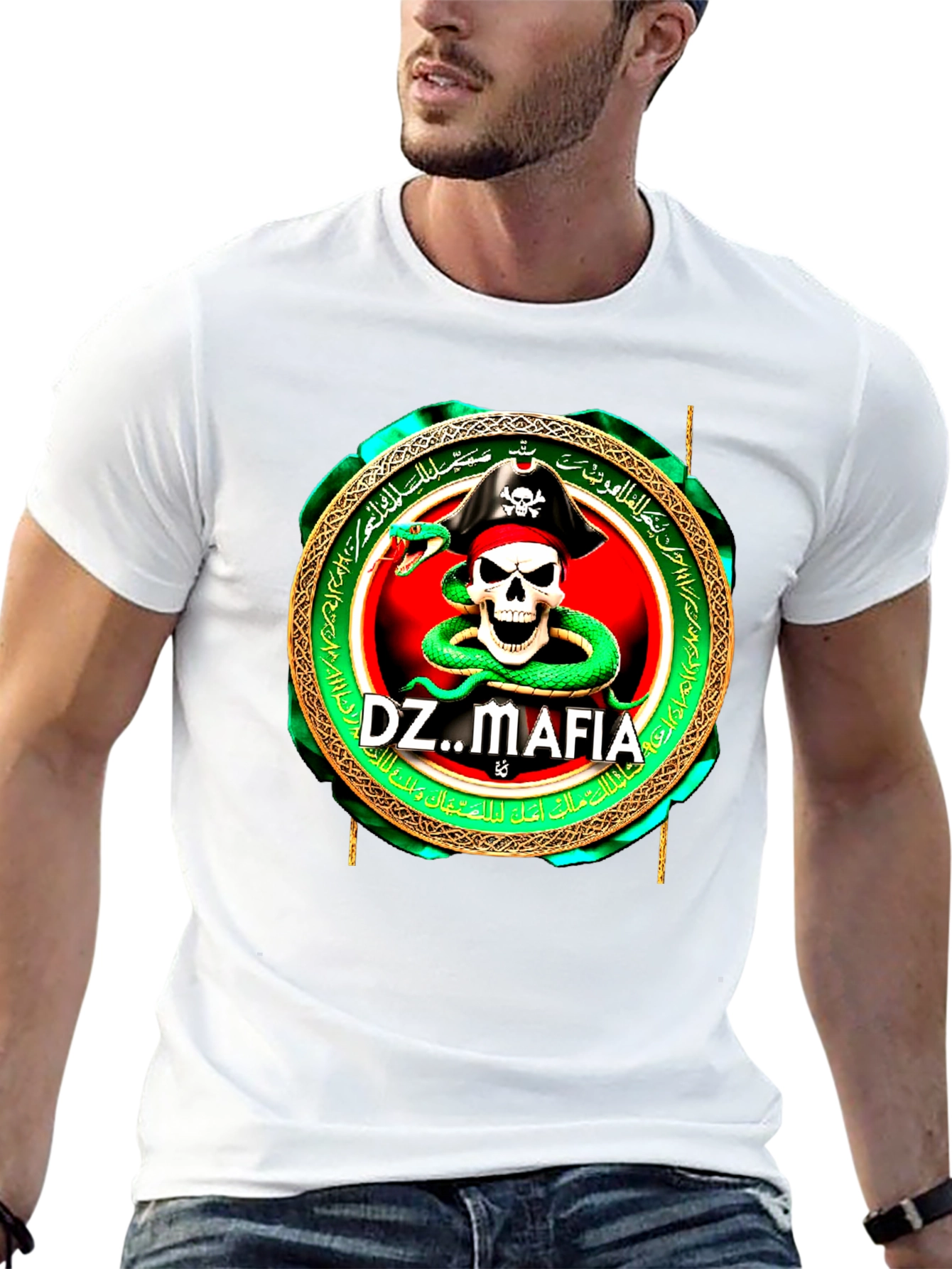 DZ Mafia Skull & Snake T-Shirt