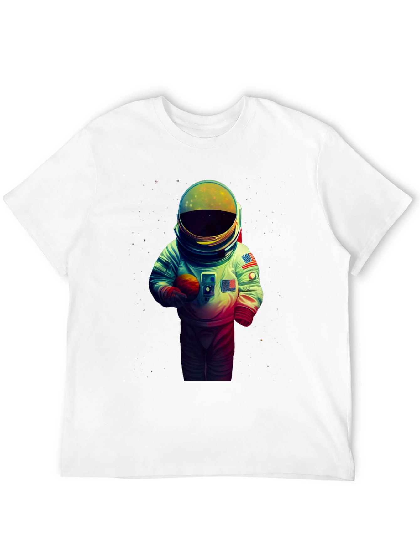 Astronaut Graphic Tee - Galaxy Explorer Shirt