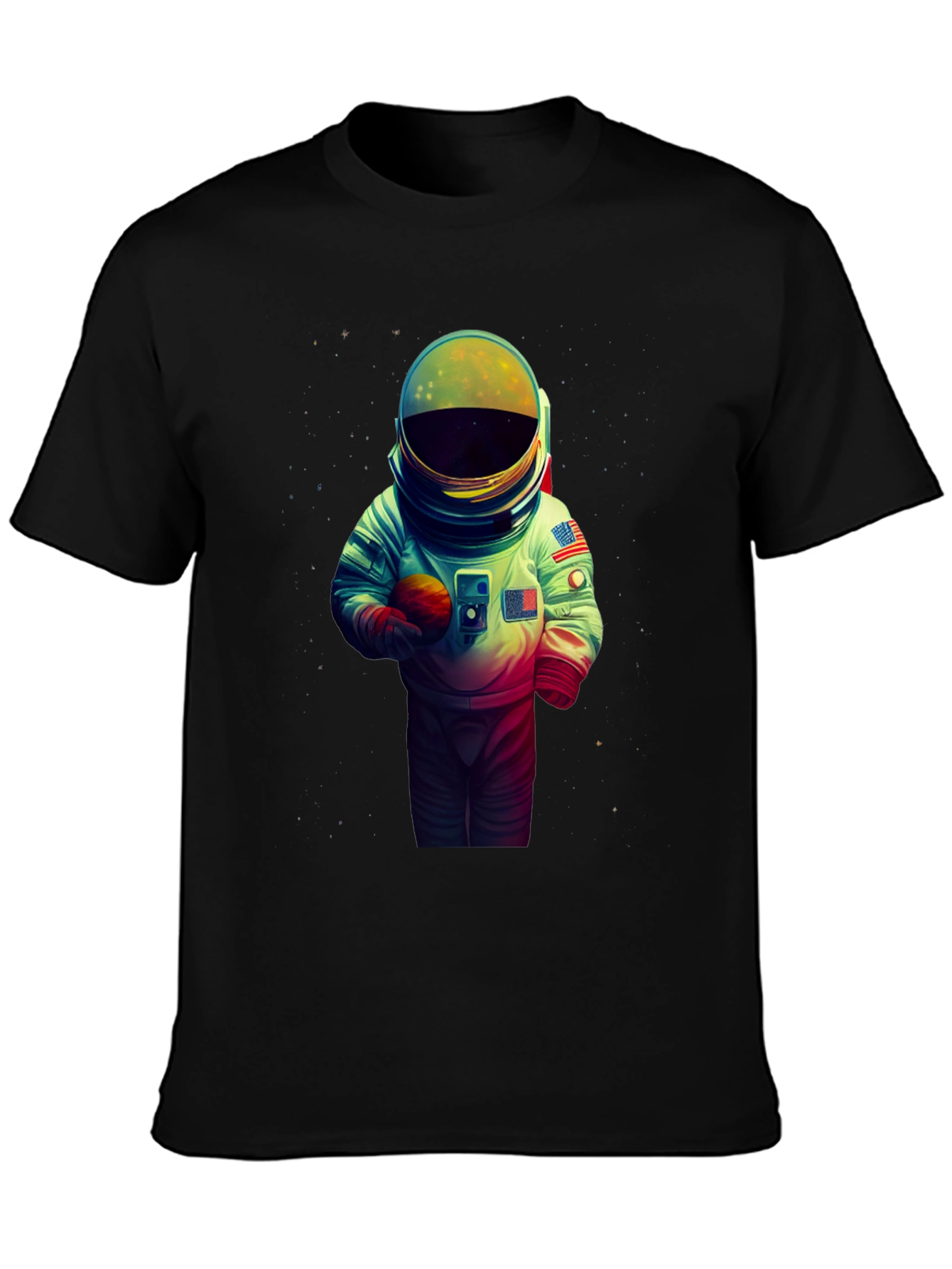Astronaut Graphic Tee - Galaxy Explorer Shirt