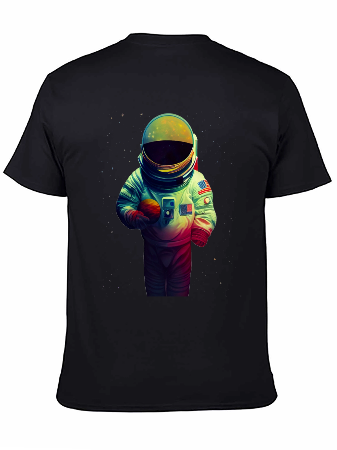 Astronaut Graphic Tee - Galaxy Explorer Shirt