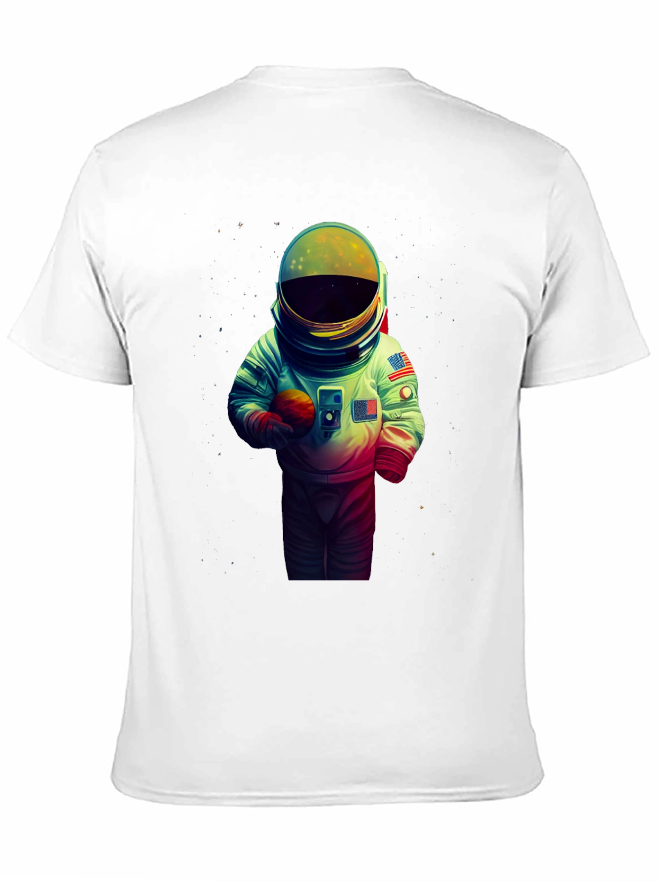 Astronaut Graphic Tee - Galaxy Explorer Shirt
