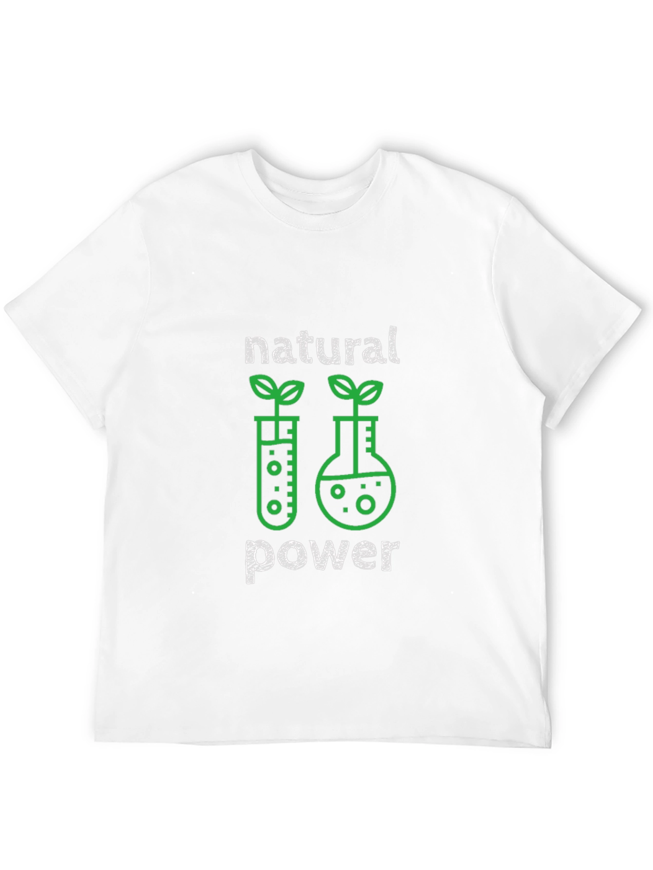 Natural Power Graphic Tee - Black T-Shirt